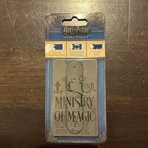 Harry Potter Mobile Wallet Universal | 3 In 1 |Cord Keeper & Stand